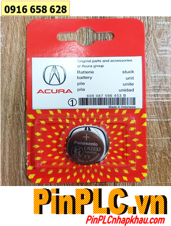 ACURA CR2032; Pin Remote Ôtô ACURA CR2032 lithium 3v chính hãng |Giá cho vỉ 1 viên